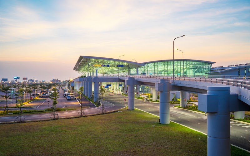 Sân bay quốc tế Nội Bài với thiết kế độc đáo