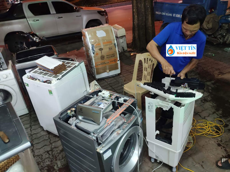 sửa chữa máy giặt Sharp tại Trung tâm sửa chữa điện nước Việt Tín