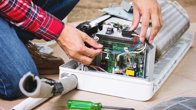 Hỏng tụ điện hoặc bảng mạch